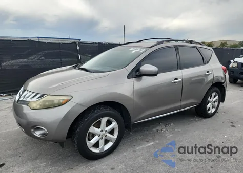 2009 Nissan Murano S z USA, uszkodzony, nr VIN JN8AZ18U19W017492